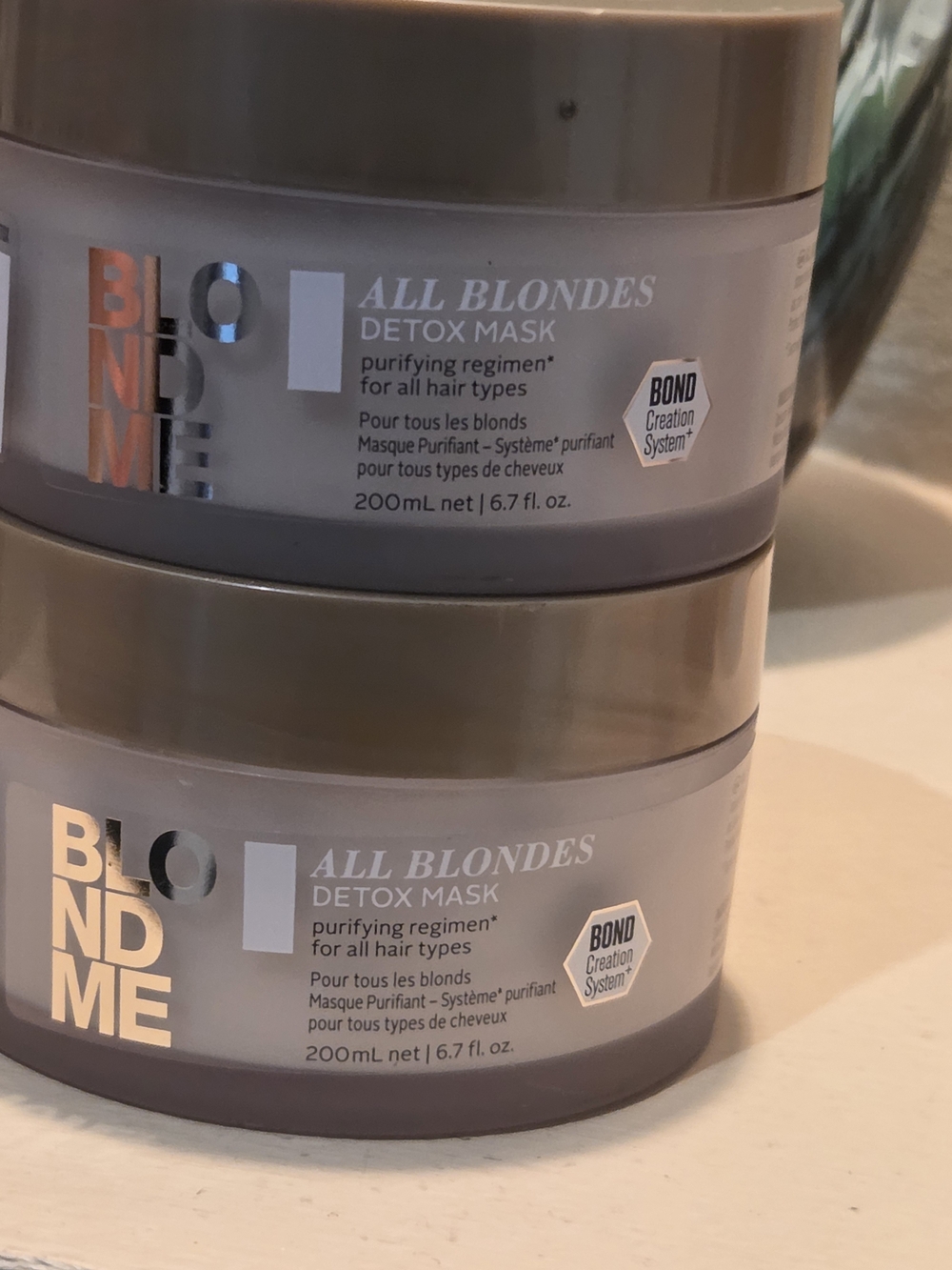 2x All Blondes Detox Mask - Taupe Packaging